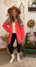 Load image into Gallery viewer, Crochet detail cardigan
