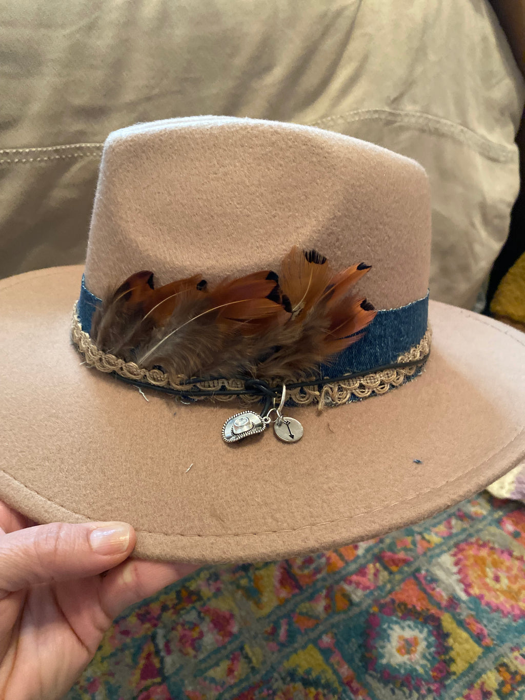 The magnolia hat