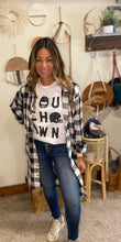 Load image into Gallery viewer, Touch down screen print shirt
