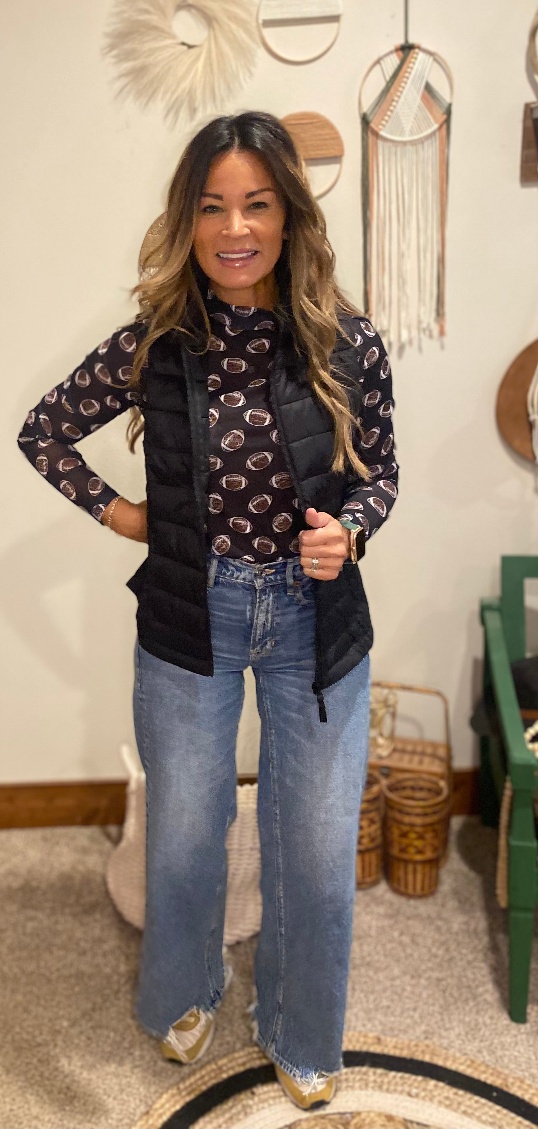 Black vest