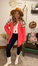Load image into Gallery viewer, Crochet detail cardigan

