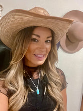 Load image into Gallery viewer, Silver and turquoise necklace
