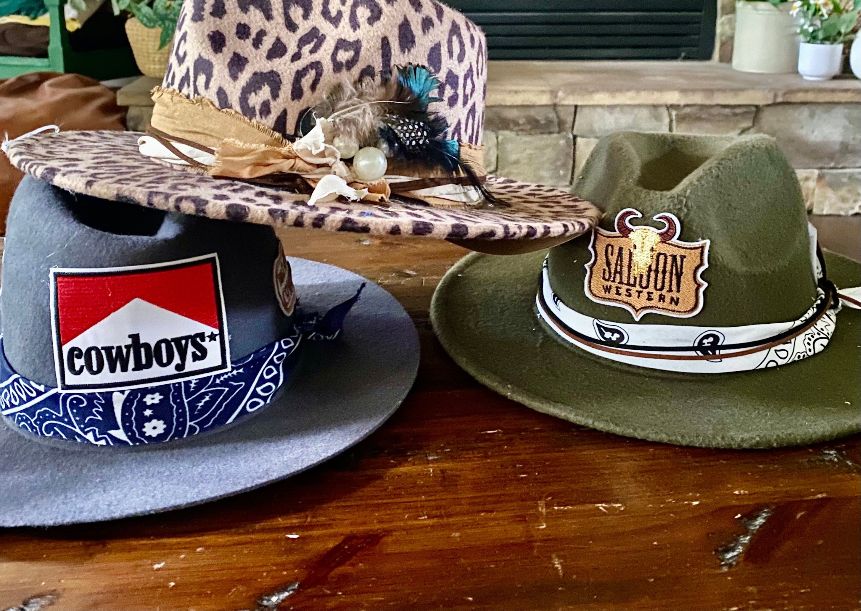 Hat / wide brim custom with style