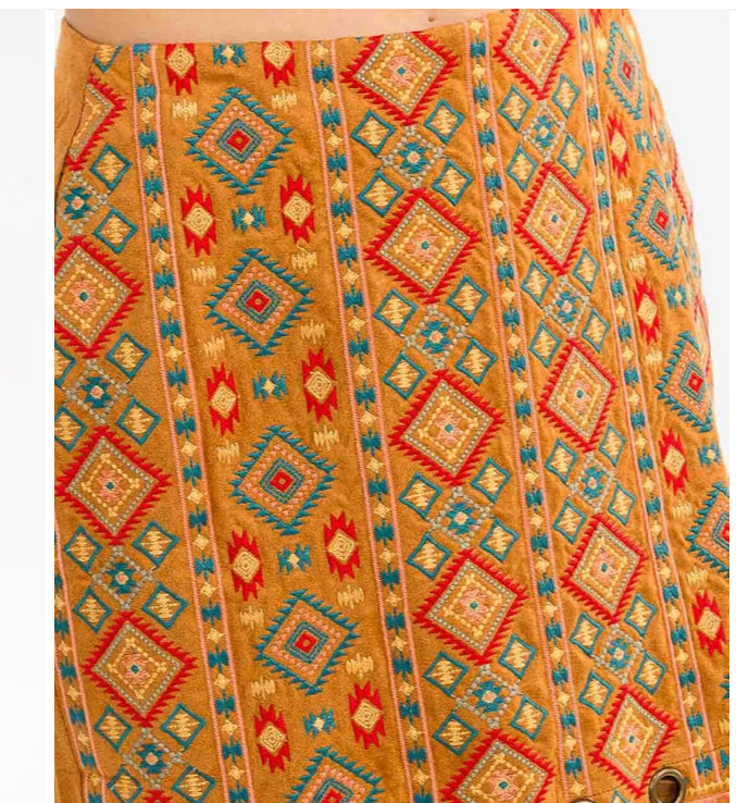Embroidery skirt
