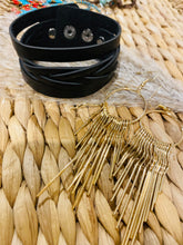 Load image into Gallery viewer, Leather braided cuff
