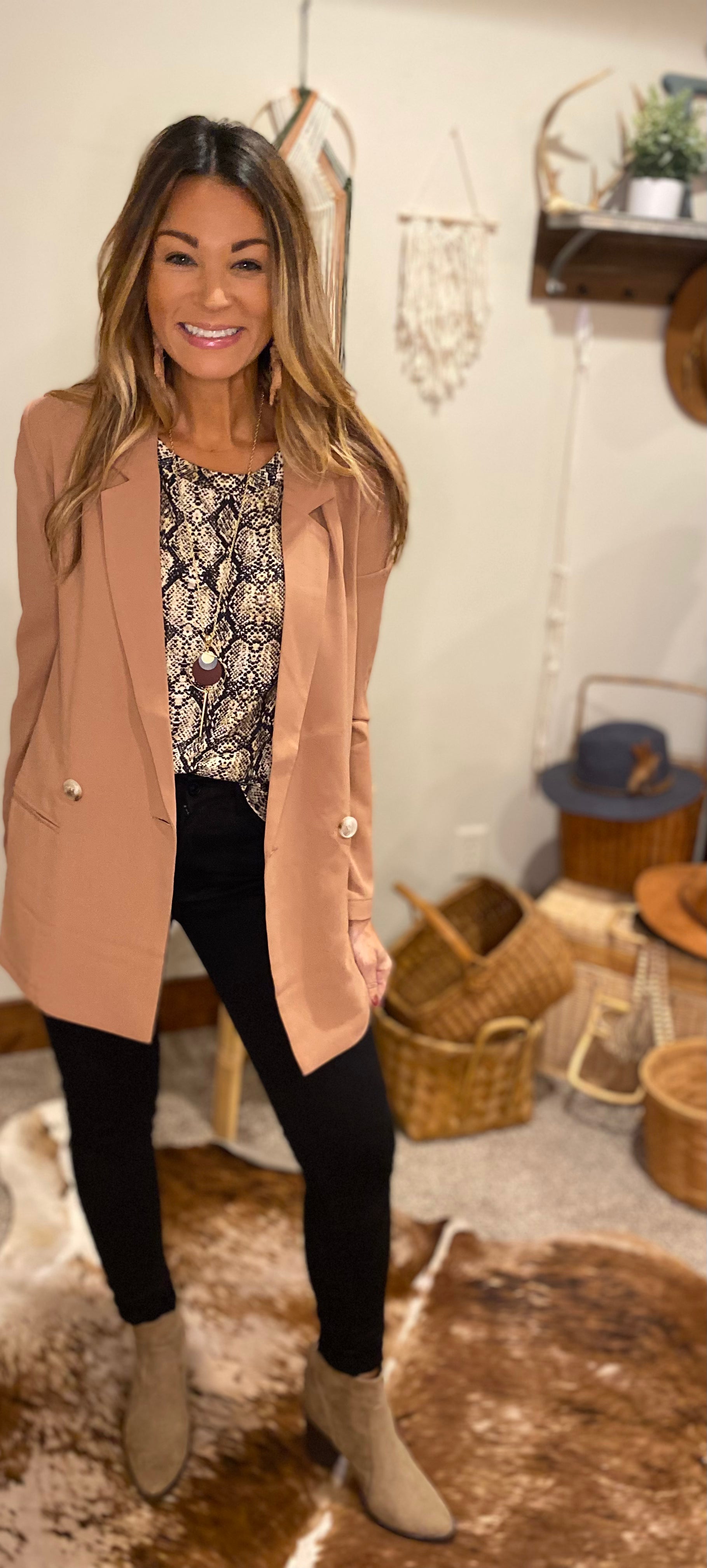 Rio Mauve blazer