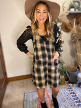 Load image into Gallery viewer, Vinnie plaid dress
