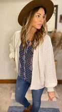 Load image into Gallery viewer, Melrose ivory cardigan
