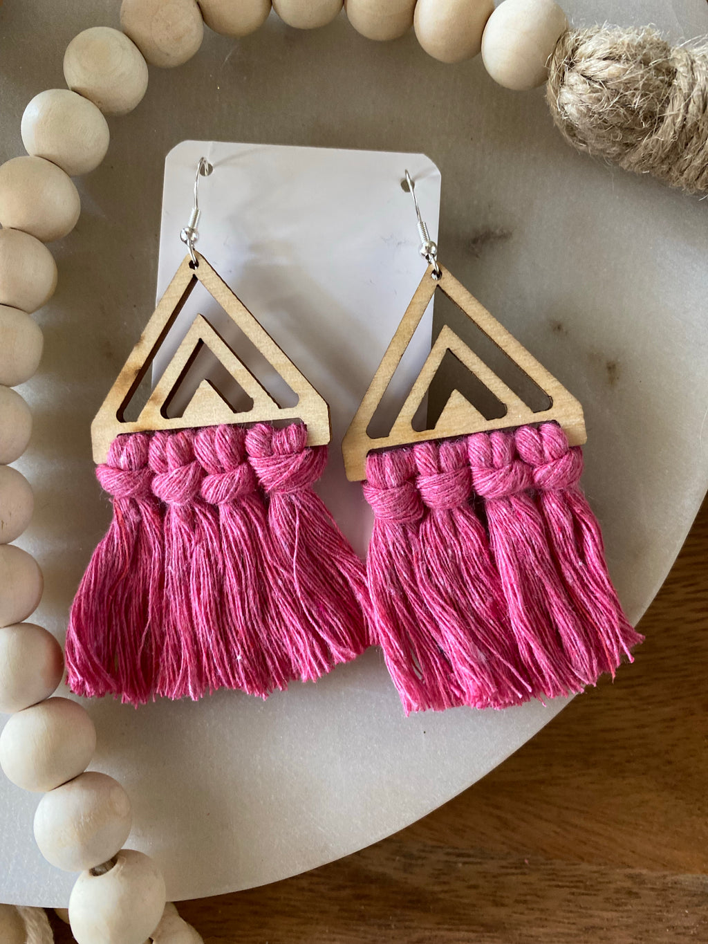 Macrame earrings