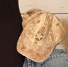 Load image into Gallery viewer, Star gaze distressed hat
