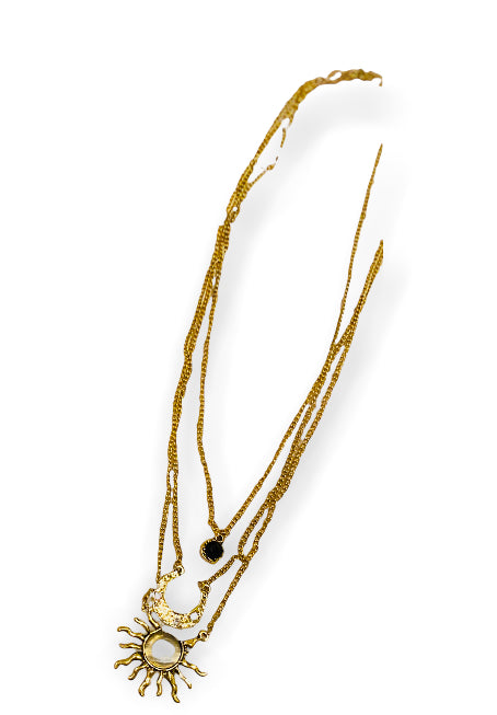 Over the moon necklace set / jewelry/ necklaces/ accessories