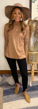 Load image into Gallery viewer, Ace mocha pullover/ sweater
