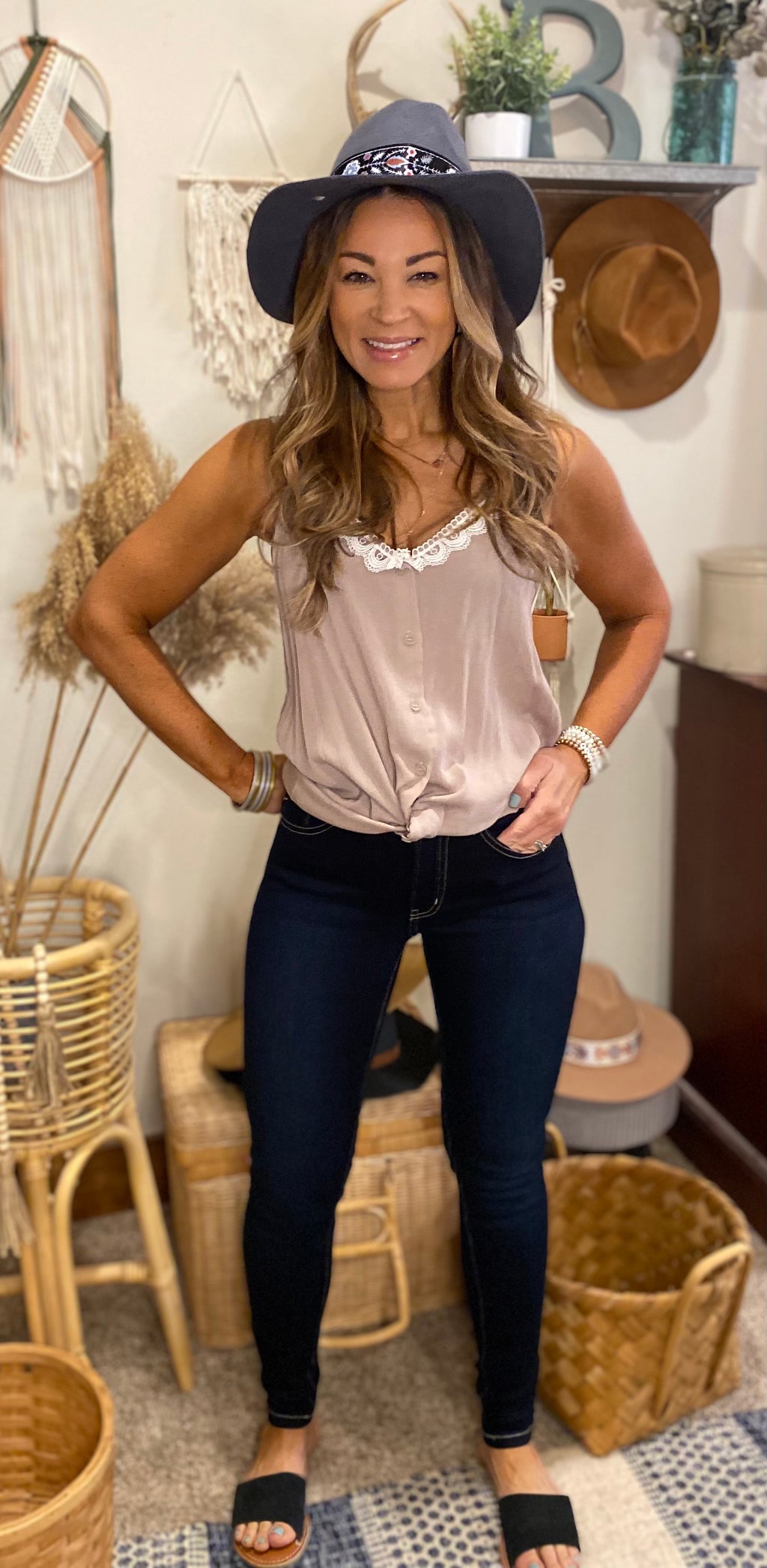Cassie denim dark wash