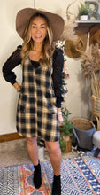 Load image into Gallery viewer, Vinnie plaid dress

