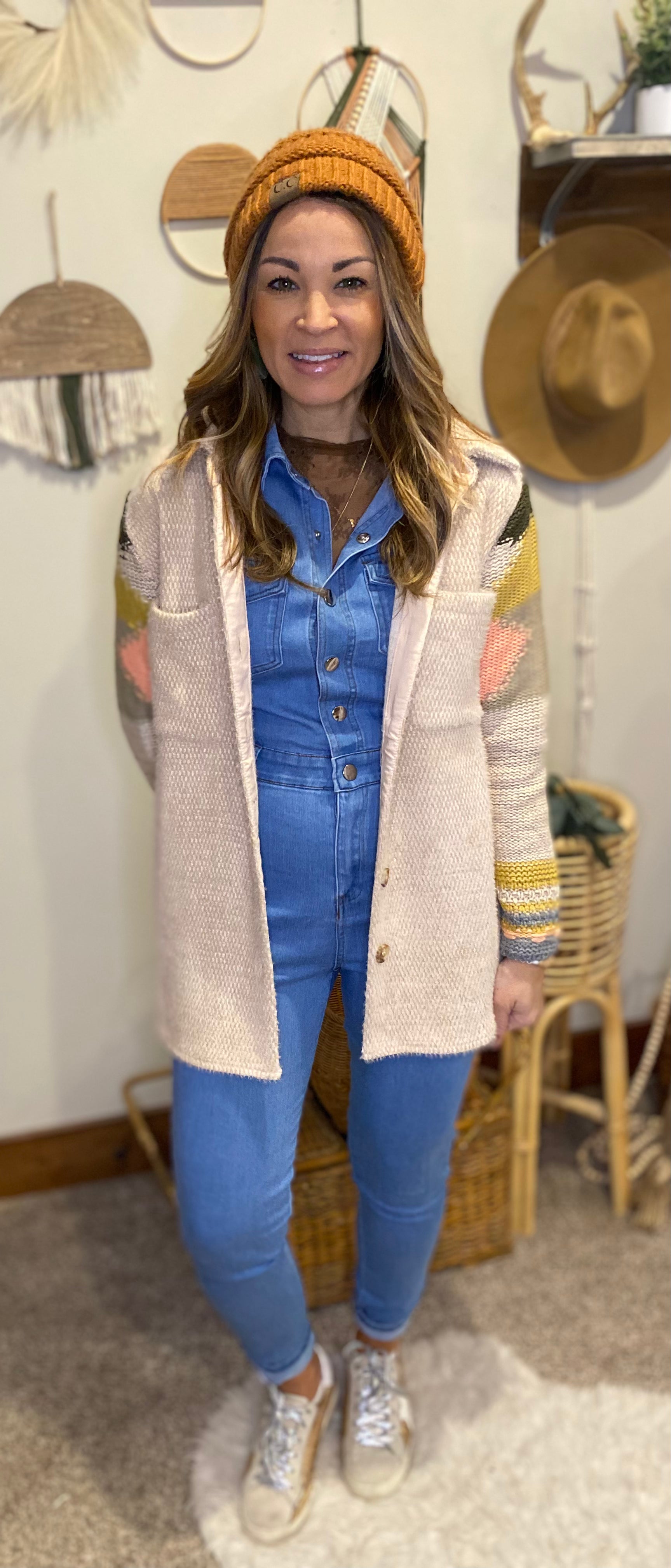 Taylor denim jumpsuit