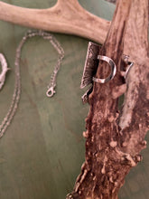 Load image into Gallery viewer, Thunderbird turquoise and silver ring
