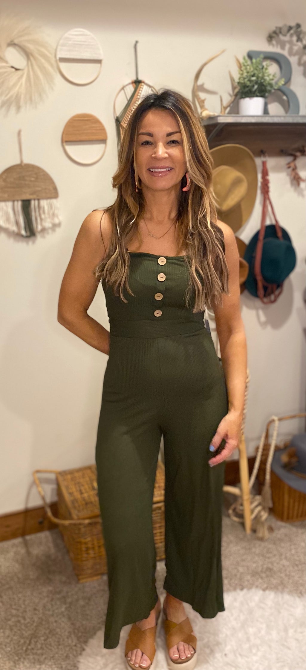 olive jumper