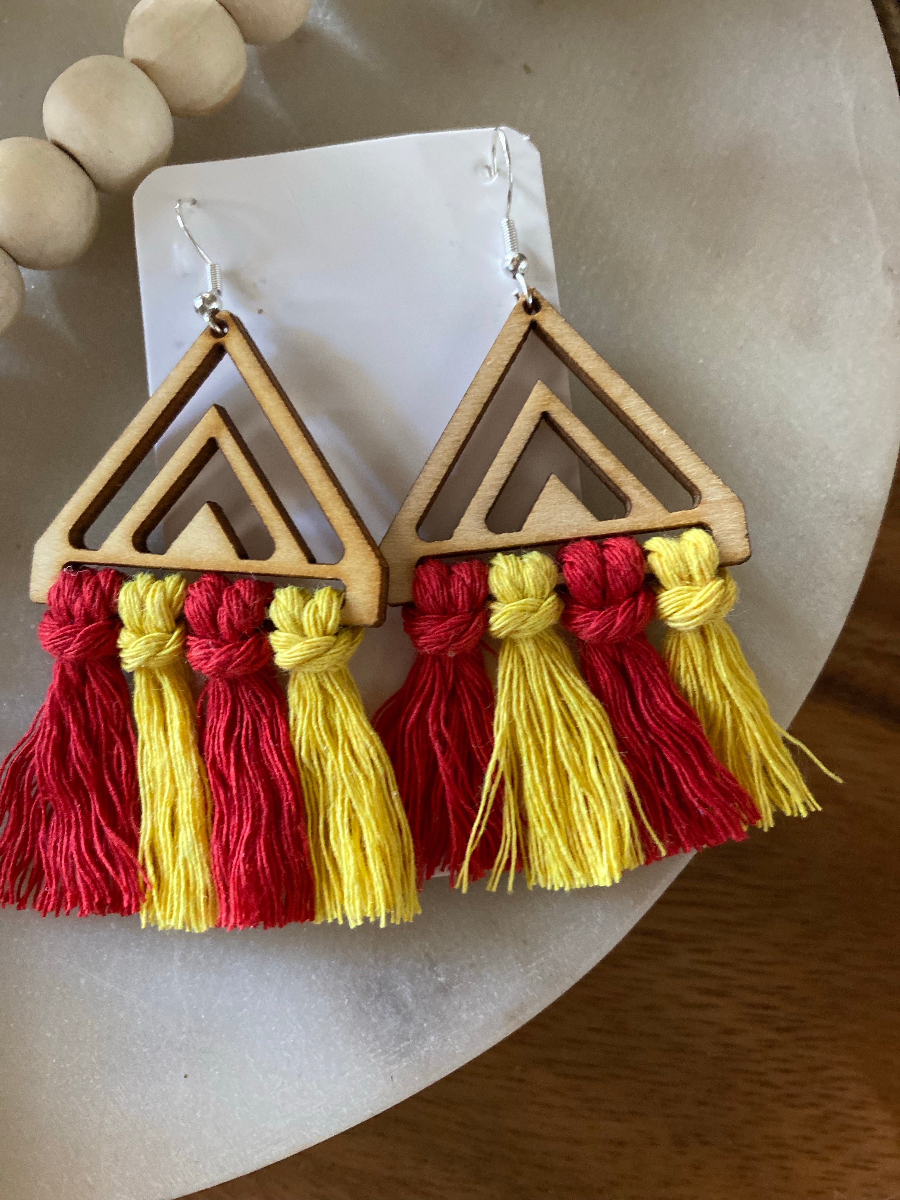 Macrame earrings
