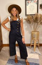 Load image into Gallery viewer, Nelly- cropped overalls
