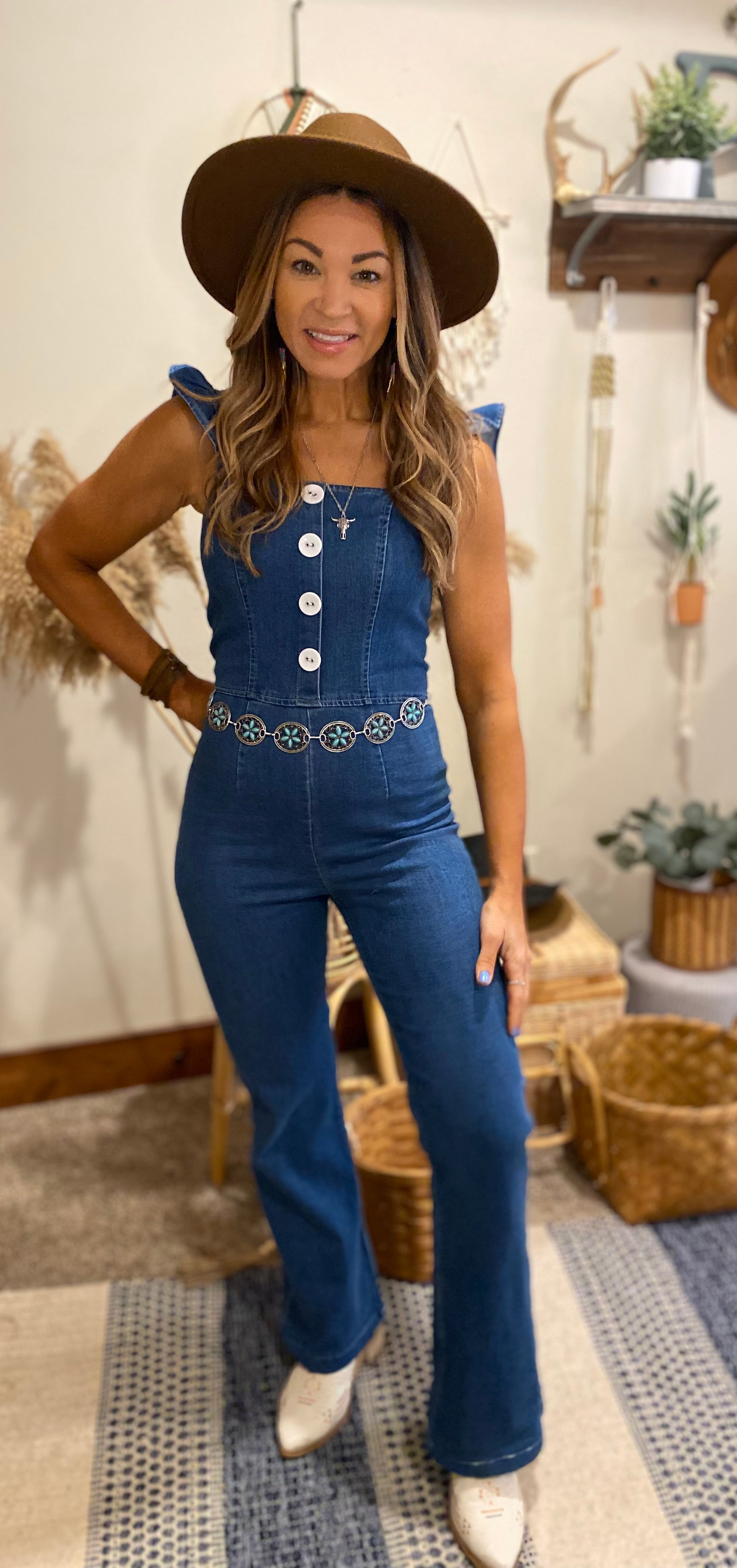 Turquoise and silver belt concert vibes/accessories