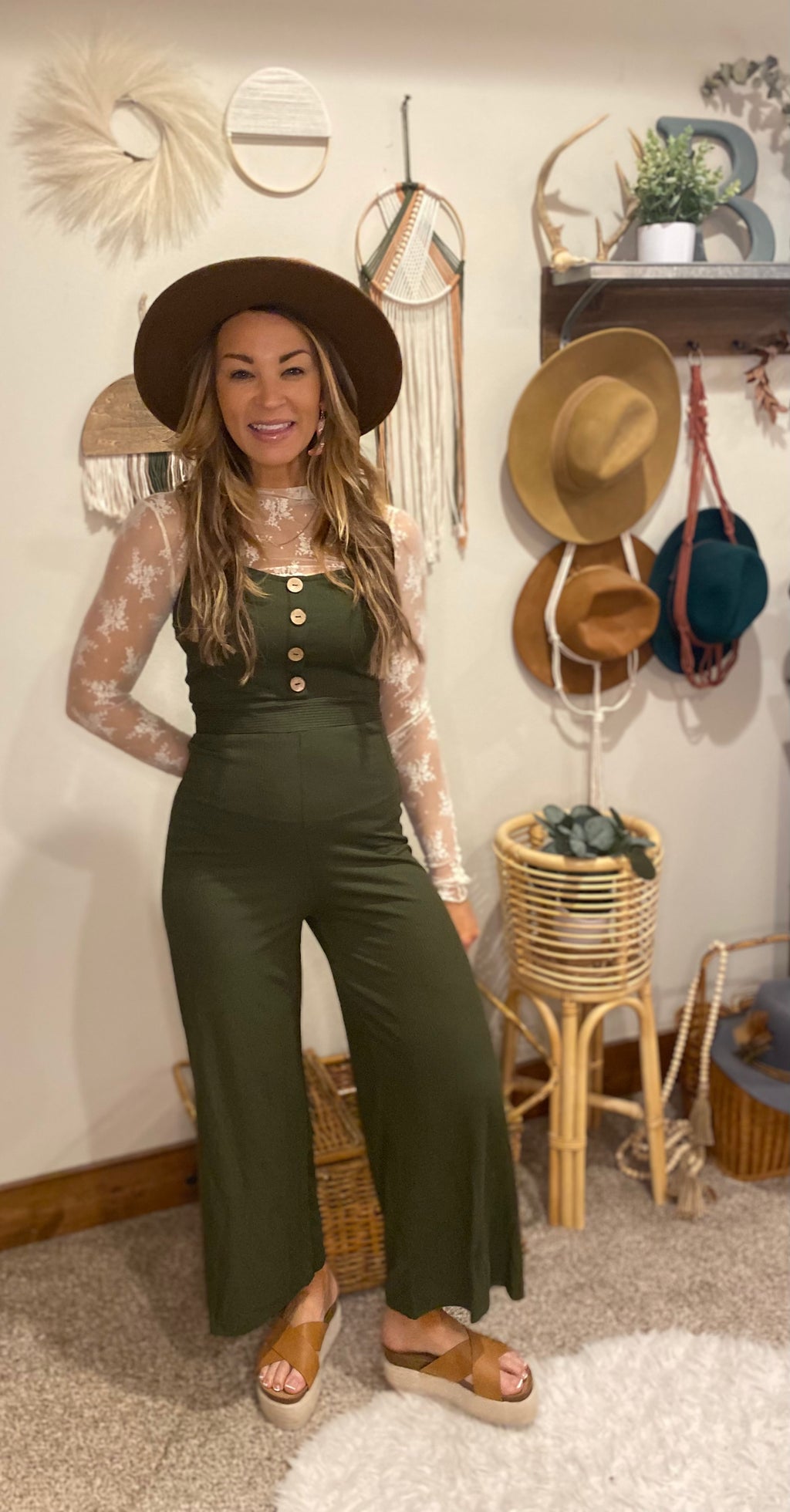 olive jumper
