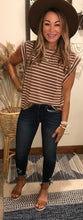 Load image into Gallery viewer, Trisha striped top
