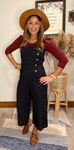 Load image into Gallery viewer, Nelly- cropped overalls
