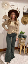 Load image into Gallery viewer, Anita bell bottom pants / flare pants corduroy
