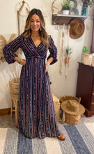 Load image into Gallery viewer, May navy dress/ sale / final sale
