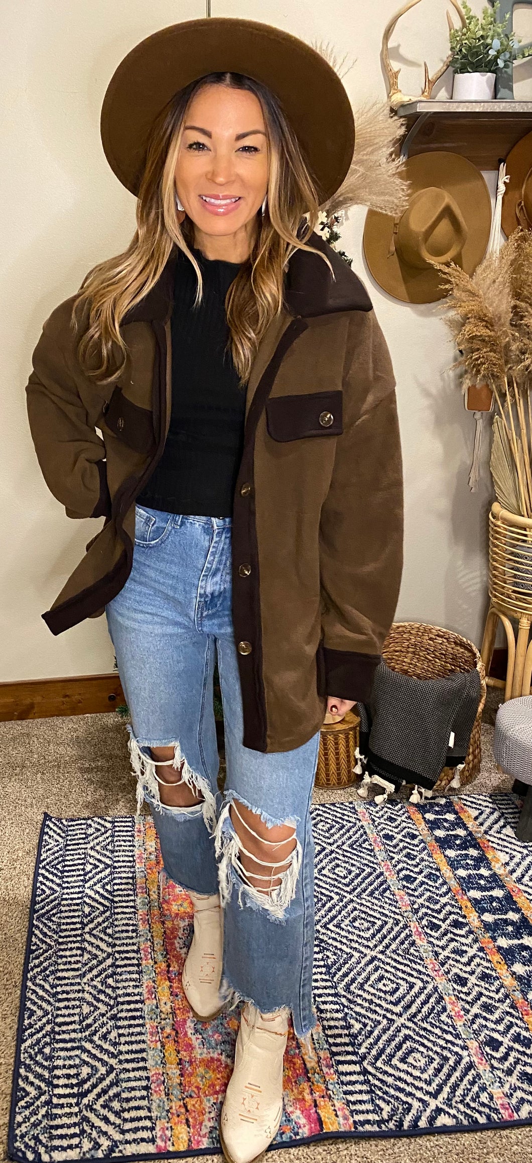 Maya shacket/shackets