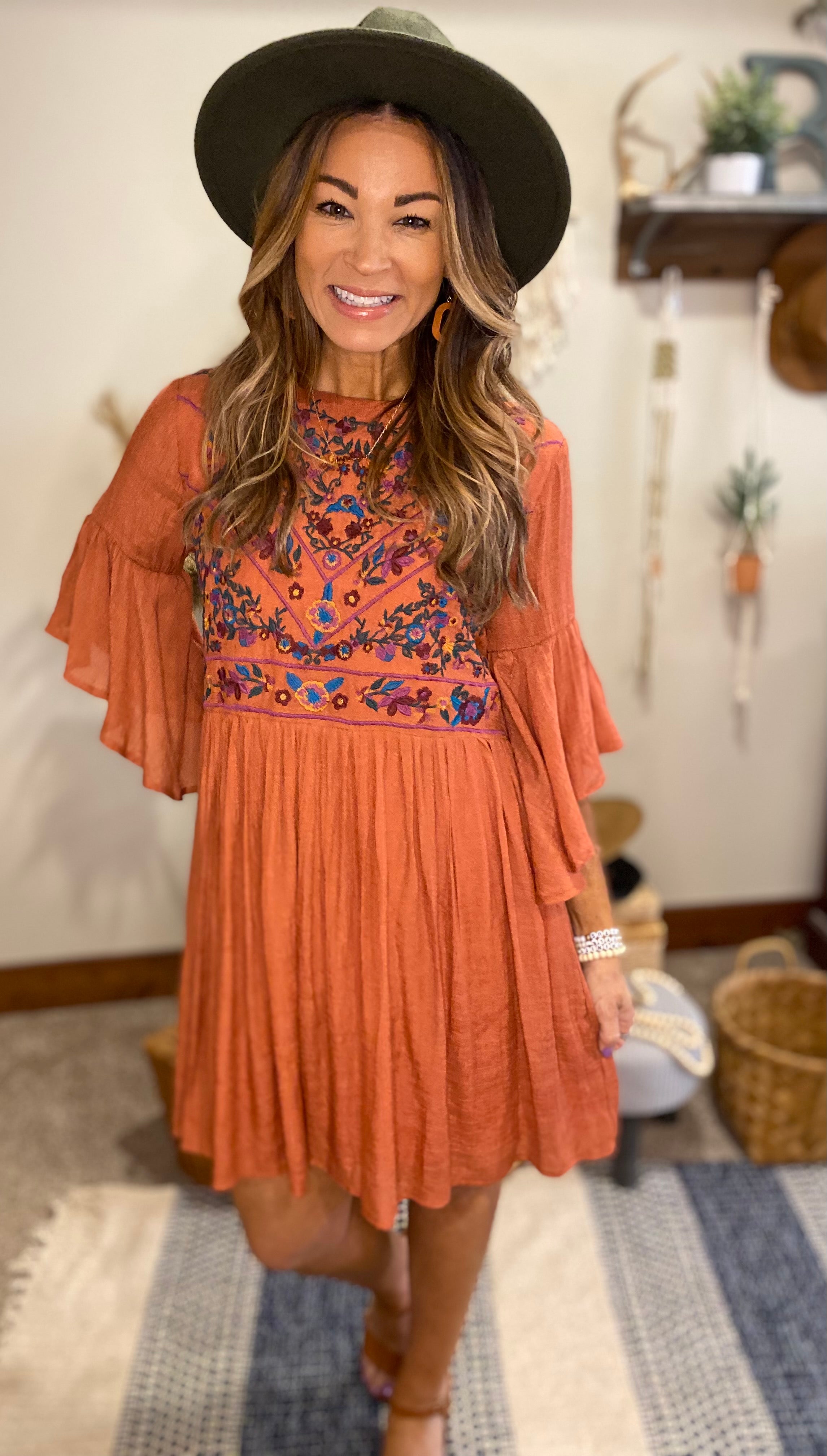 Angel embroidery dress dresses