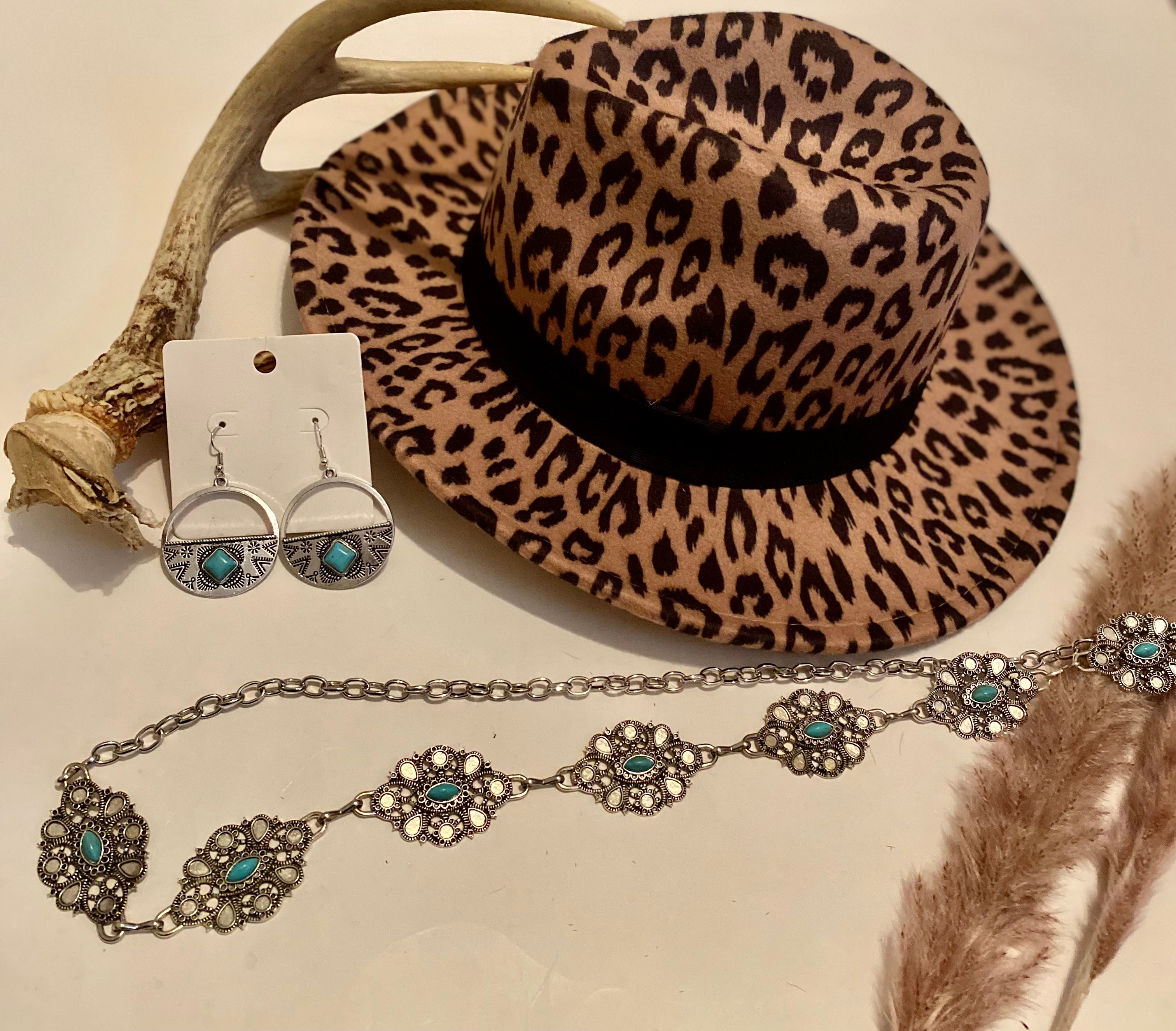 Lovely leopard hat