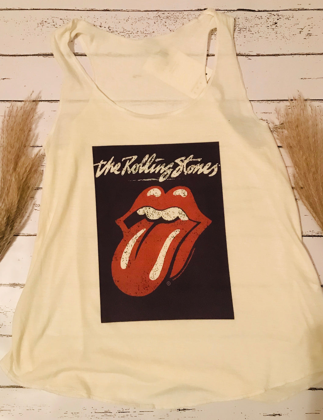 Rolling Stones graphic tank
